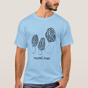Camiseta Morels Cogumelos Diversos Fungi PERSONALIZA IT Mor