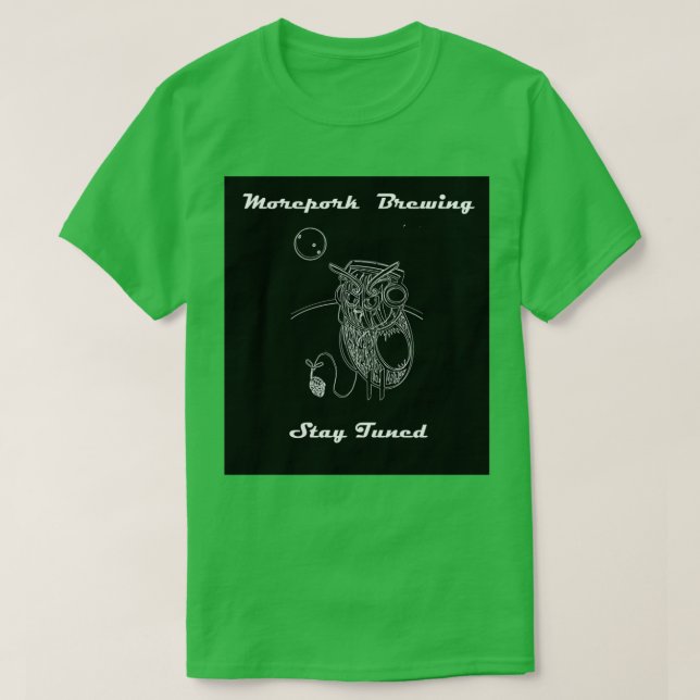 Camiseta Morepork Brewing Company (Frente do Design)