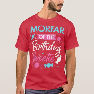 Camiseta Morfar Do Aniversário De Docinho De Aniversário, N