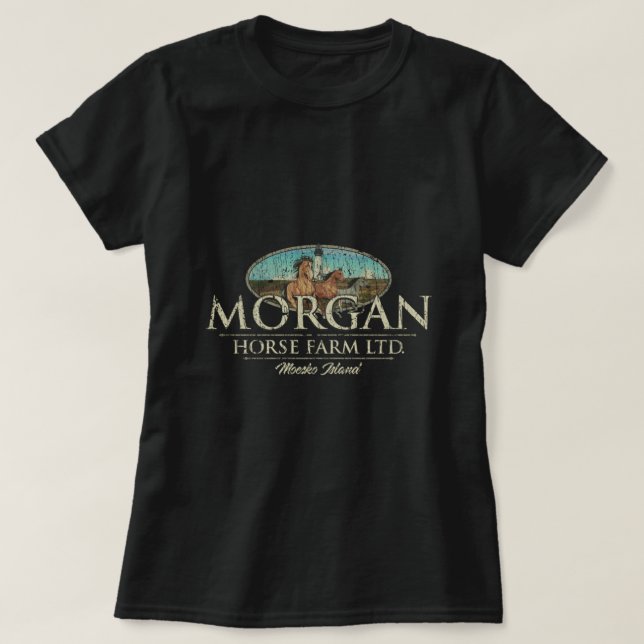 Camiseta Morgan Horse Fazenda Ltd. 1961 T-Shirt (Frente do Design)