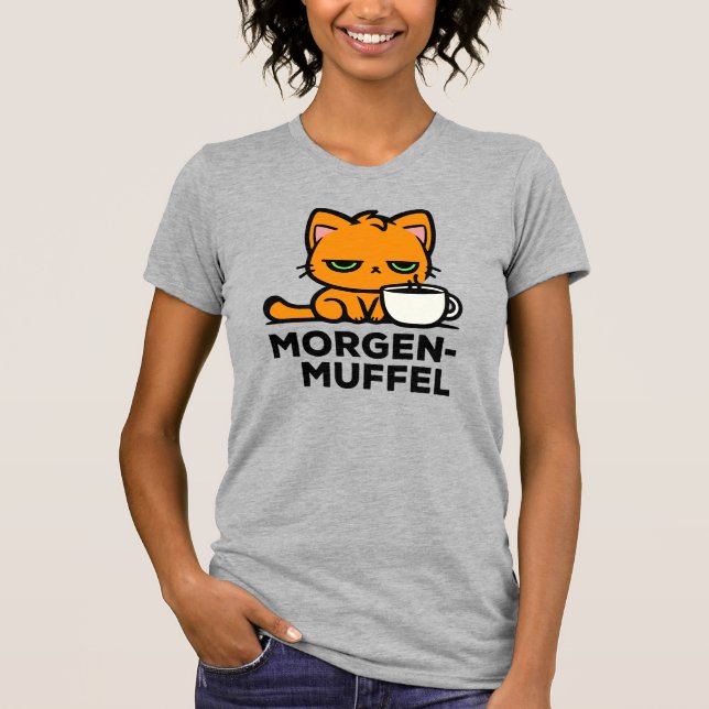 Camiseta Morgenmuffel Orange (Frente)