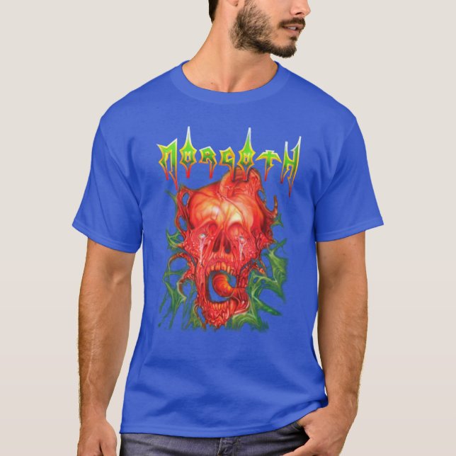 Camiseta Morgoth A Queda Eterna Old School Morte Alemã M (Frente)
