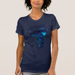 Camiseta Morkeleb o t-shirt preto da sombra