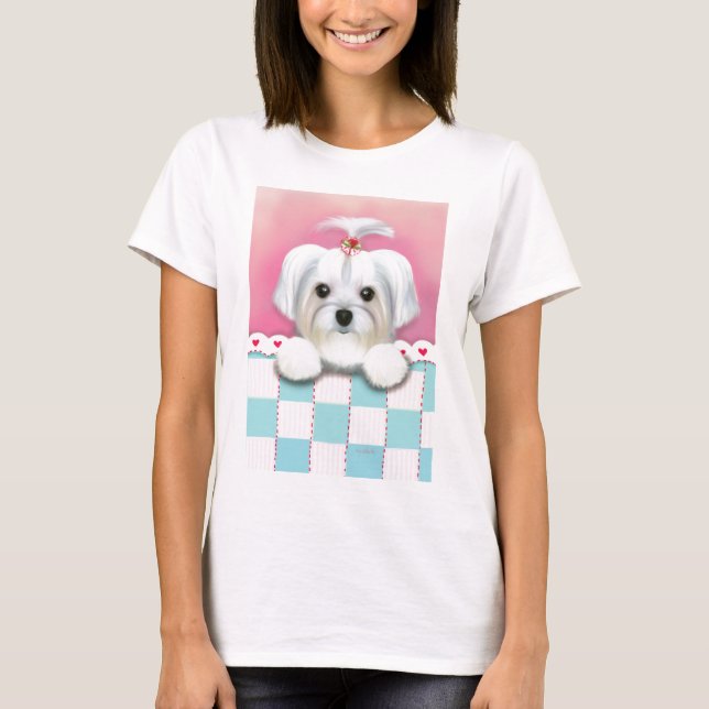 CAMISETA MORKIE SHELLY (Frente)