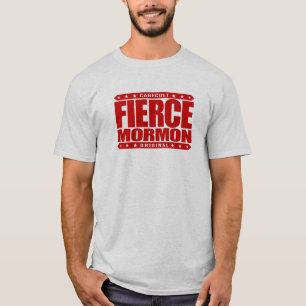 Camiseta MORMON FEROZ - membro anterior sem medo do santo