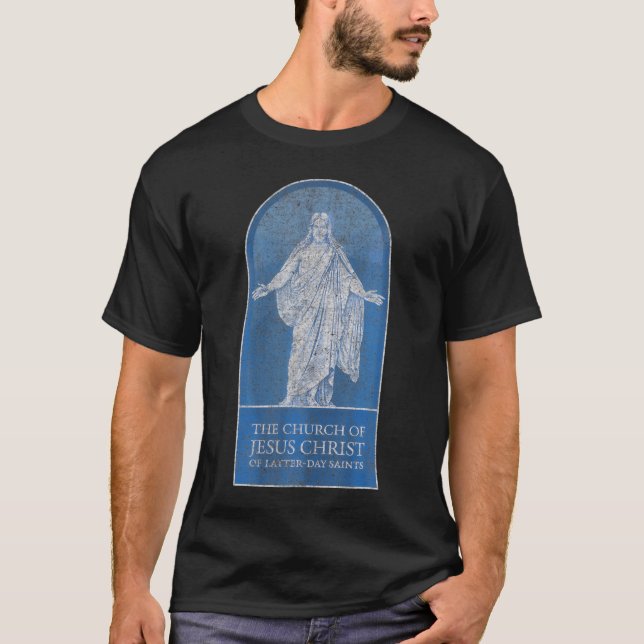 Camiseta Mormon Lds Church Of Jesus Cristo Do Último Dia Sa (Frente)