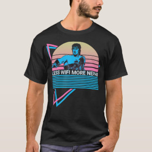 Camiseta Mórmon Lds Missionário Menos Wifi Mais Nephi