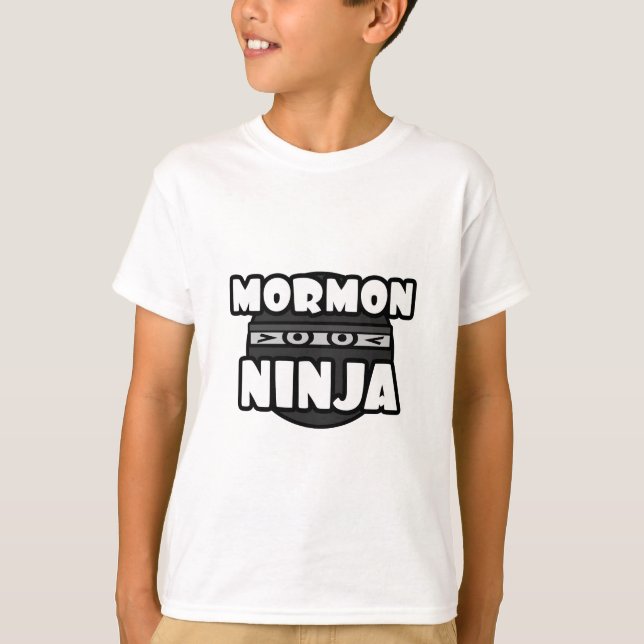 Camiseta Mormon Ninja (Frente)