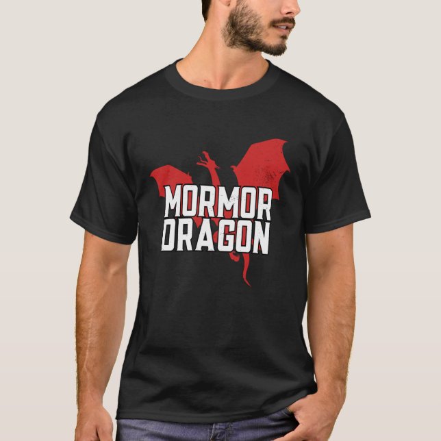 Camiseta Mormor Dragon  Mother s Day (Frente)