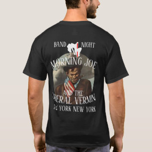 CAMISETA MORNING JOE & OS VERMINES CONTORCIONISTAS NOVA YOR