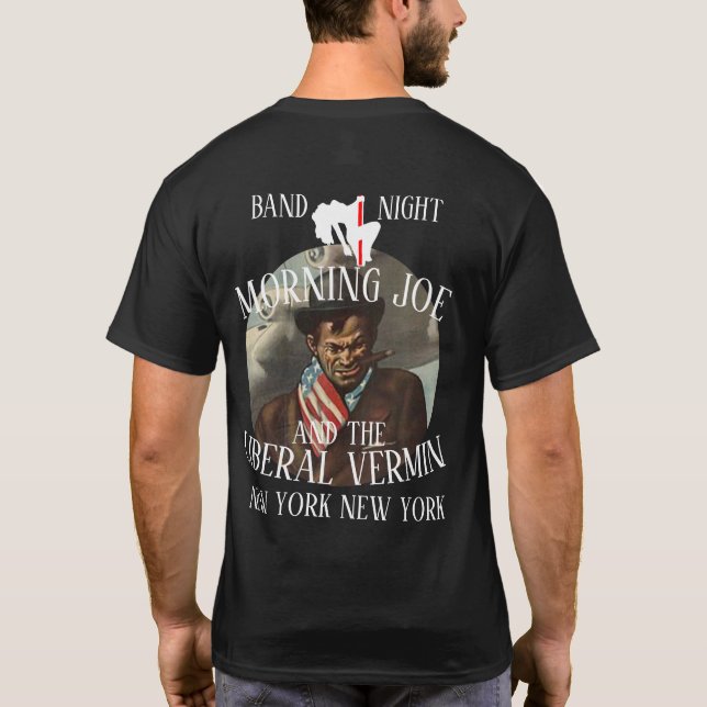CAMISETA MORNING JOE & THE SQUIRMIN VERMIN CIDADE DE NOVA Y (Verso)
