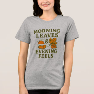 Camiseta Morning Leaves & Evening Feels   Aconcheg