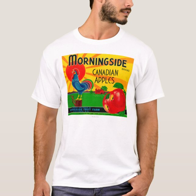 Camiseta Morningside Apple LabelCanada (Frente)