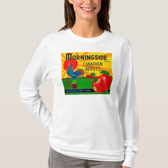 Camiseta Morningside Apple LabelCanada (Frente)