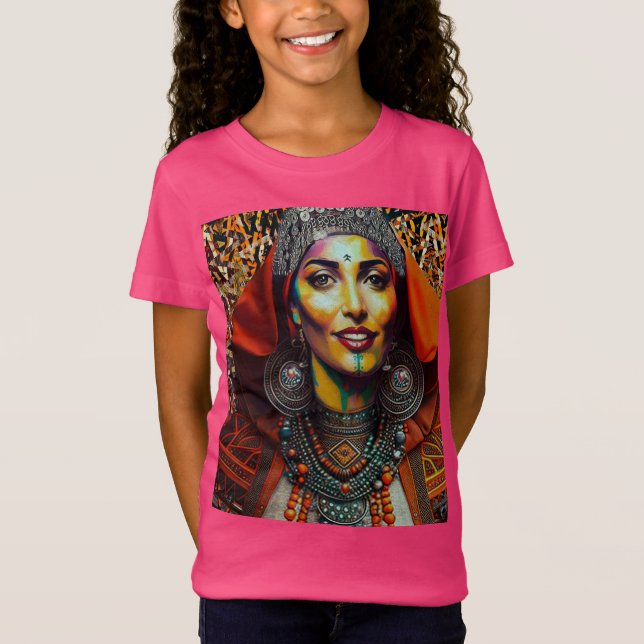 Camiseta Moroccan Amazigh Beauty V1 (Frente)
