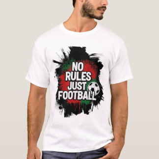 Camiseta Moroccan Flag Street Football Spirit Design