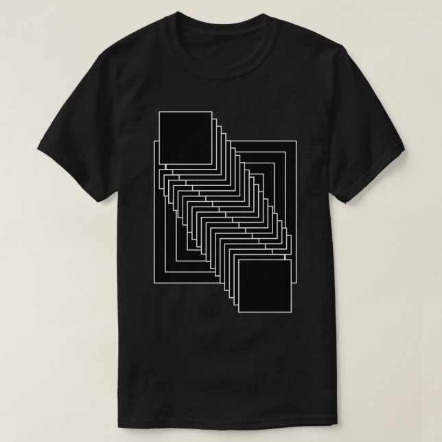 Camiseta morph praça arte design (Frente do Design)