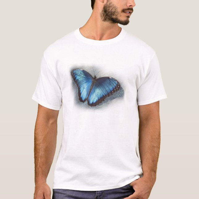 Camiseta Morpho azul (Frente)