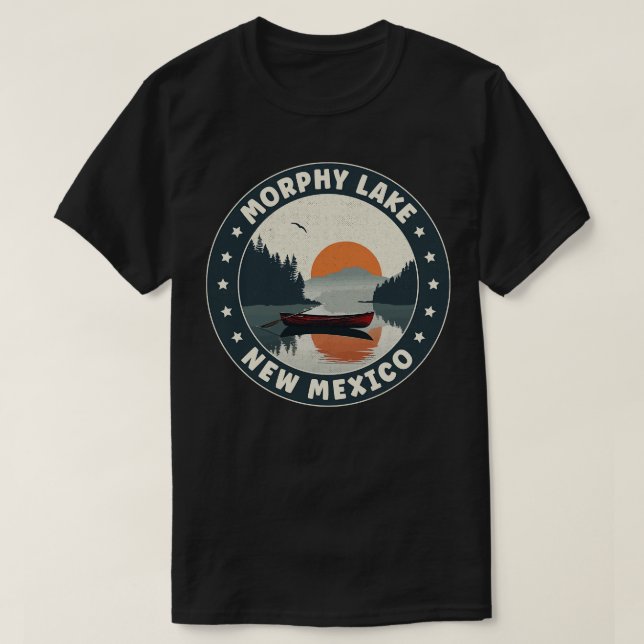 Camiseta Morphy Lake New Mexico Sunset (Frente do Design)