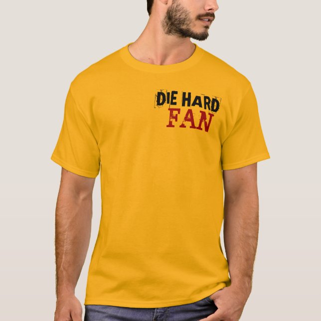 Camiseta Morre o fã duro (Frente)