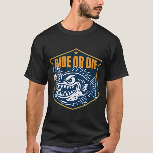 Camiseta Morre ou vai (Frente)