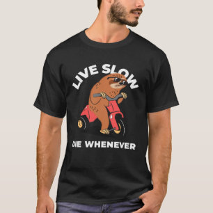 Camiseta Morrer Lento Quando A Lama Esconde O Animal