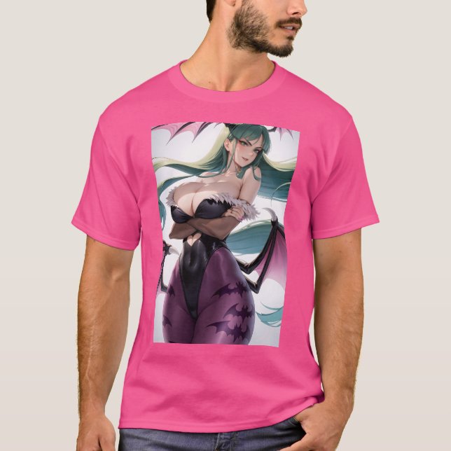 Camiseta Morrigan Aensland (Frente)
