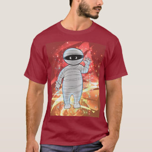 Camiseta Morris, a múmia em Vermelho