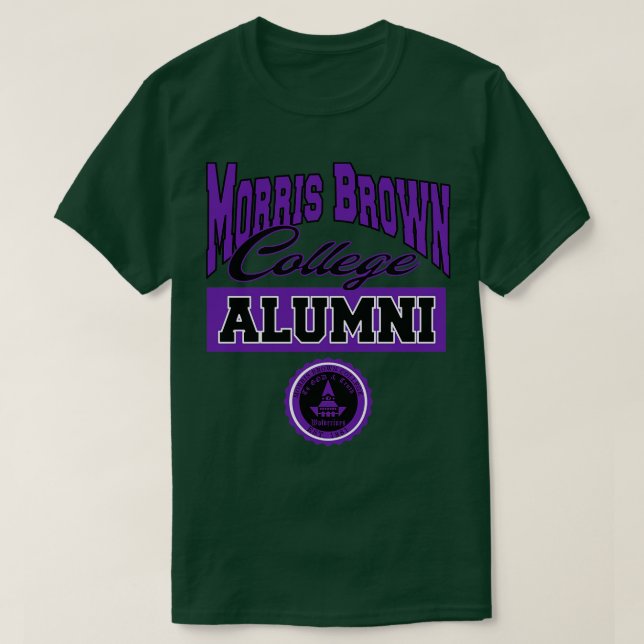 Camiseta Morris Brown 1881 College Roupa 6 (Frente do Design)