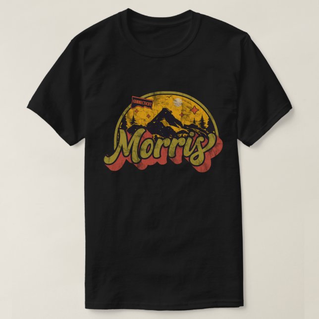 Camiseta Morris, Connecticut (Frente do Design)
