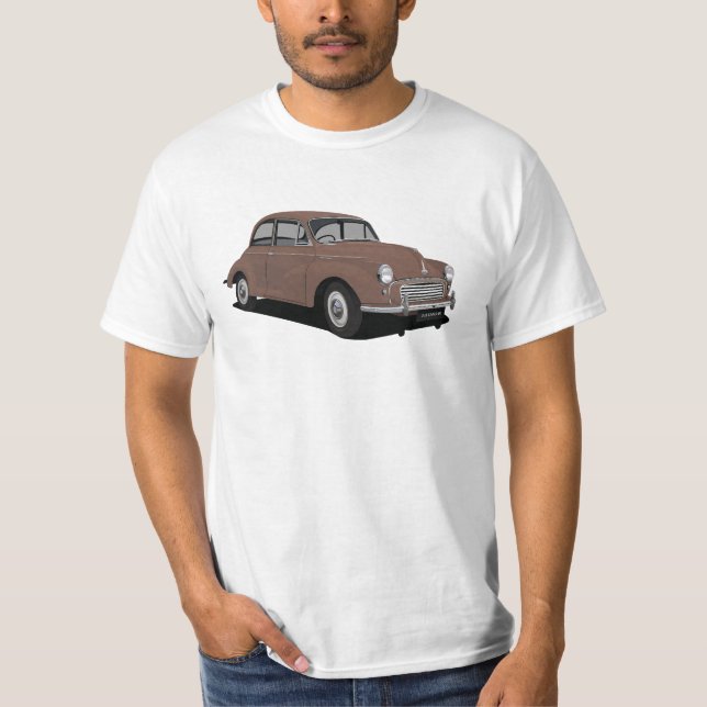 Camiseta Morris Minor em 24 cores (Frente)