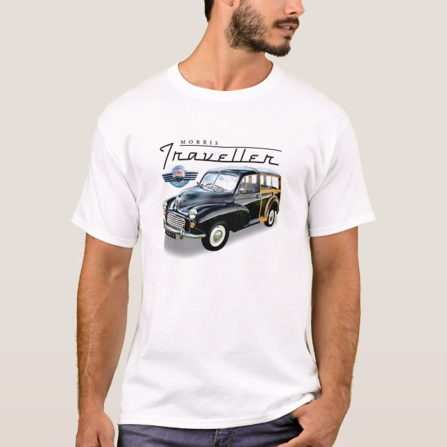 Camiseta Morris Minor Traveler (Frente)