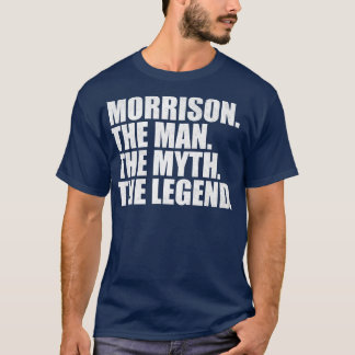 Camiseta MorrisonMorrison Nome da família Morrison sobrenom