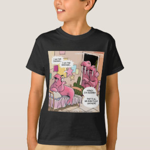 Camiseta Morsa Cantora Pais Preocupados Engraçado