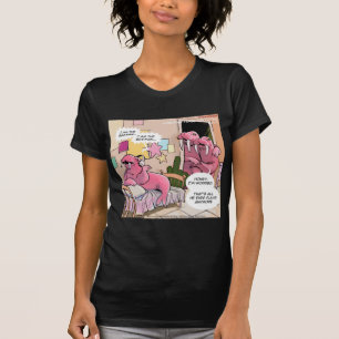 Camiseta Morsa Cantora Pais Preocupados Engraçado