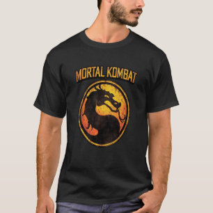 Camiseta Mortal Kombat Vintage — Tamanho Pequeno Y