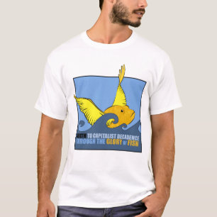 Camiseta Morte à decadência capitalista
