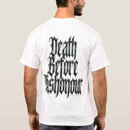 Camiseta Morte Antes da Desonra