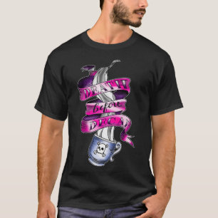 Camiseta Morte Antes Da Tatuagem Engraçada E Engraçada