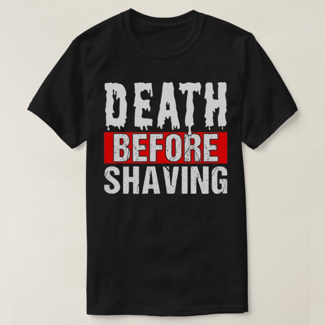 Camiseta Morte Antes De Ter 1 (Frente do Design)