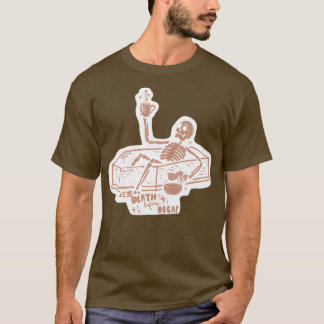 Camiseta Morte antes do Decaf Sticker