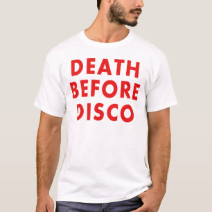 Camiseta Morte antes do disco