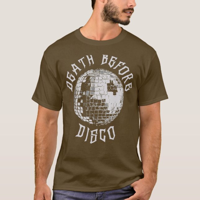 Camiseta Morte Antes Do Disco (Frente)