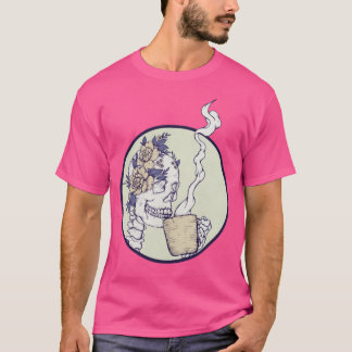 Camiseta Morte antes do Esqueleto de Decaf