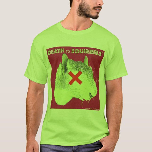 Camiseta MORTE ao limão de SQUIRRELS™ t-shirt3 (Frente)