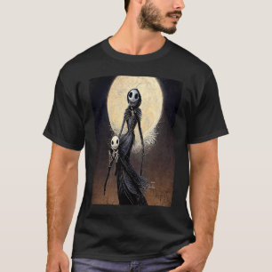 Camiseta Morte Assustadora Pesadelos Fada Fada Horror Hallo