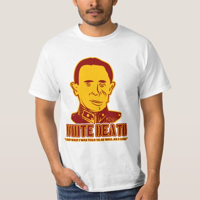 Camiseta Morte branca (Frente)