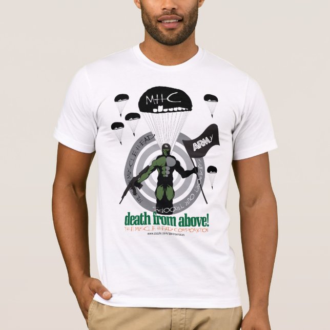 Camiseta Morte de cima da edição de Jenkins do rick de // (Frente)