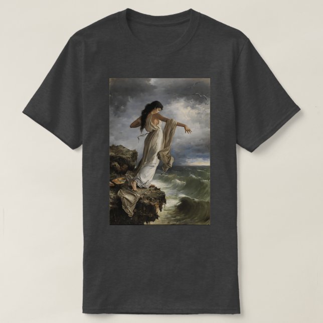 Camiseta Morte de Sappho 1881 (Frente do Design)