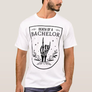 Camiseta Morte De Solteiro De Tripulação Gótica De Solteiro